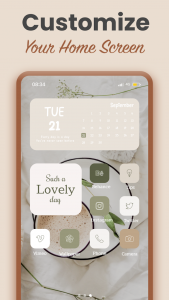 اسکرین شات برنامه Widget 2024: Aesthetic Widgets 2