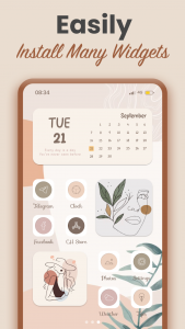 اسکرین شات برنامه Widget 2024: Aesthetic Widgets 6