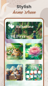 اسکرین شات 3 برنامه Widget 2025: Aesthetic Widgets
