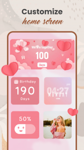 اسکرین شات 5 برنامه Widget 2025: Aesthetic Widgets