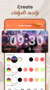 اسکرین شات 6 برنامه Widget 2025: Aesthetic Widgets