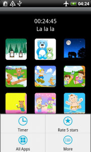 اسکرین شات 4 برنامه Sounds for Baby Sleep Music