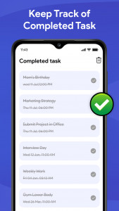 اسکرین شات 5 برنامه Reminder