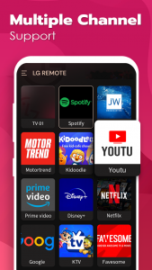 اسکرین شات 3 برنامه Remote Control For LG TV