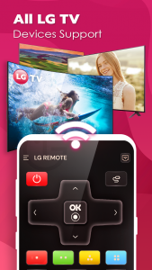 اسکرین شات برنامه Remote Control For LG TV 1