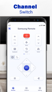 اسکرین شات برنامه Remote Control for TV Samsung 7