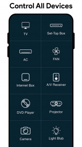 اسکرین شات 4 برنامه Tv Remote Control For All
