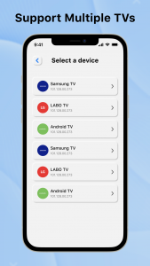 اسکرین شات برنامه TV Remote and Smart TV Control 4