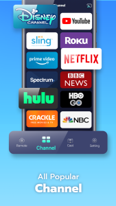 اسکرین شات 1 برنامه Universal TV Remote Control