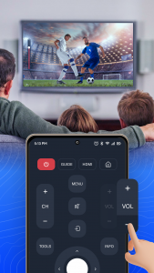 اسکرین شات برنامه Remote control App for All TV 3