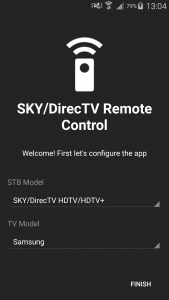 اسکرین شات برنامه SKY Remote Control 4