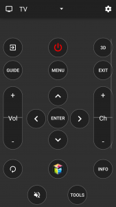 اسکرین شات برنامه SKY Remote Control 3