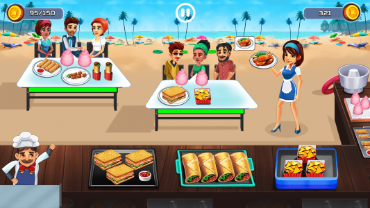 اسکرین شات بازی Cooking Cafe - Food Chef 4