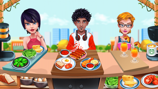 اسکرین شات بازی Cooking Chef - Food Fever 4