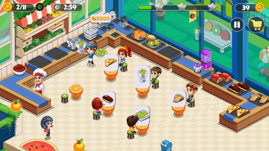 اسکرین شات بازی Cooking Restaurant Kitchen 7