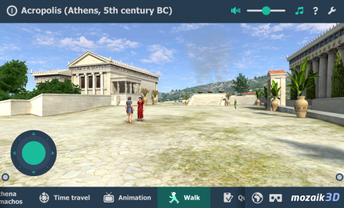 اسکرین شات 5 برنامه Acropolis educational 3D scene