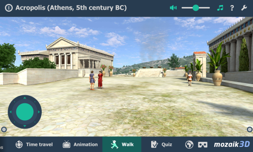 اسکرین شات 5 برنامه Acropolis educational 3D scene