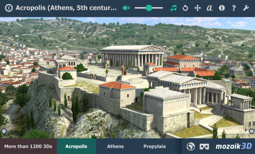 اسکرین شات 1 برنامه Acropolis educational 3D scene