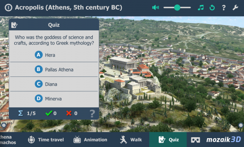 اسکرین شات برنامه Acropolis educational 3D scene 6