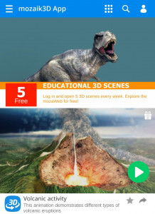 اسکرین شات 1 برنامه mozaik3D - Learning is fun!