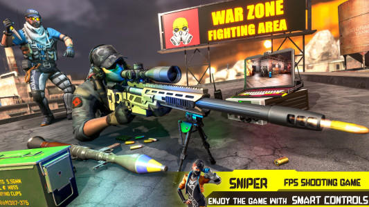اسکرین شات بازی FPS Gun Commando Shooting Game 7
