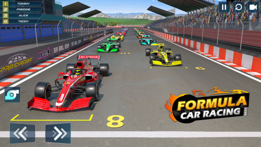 اسکرین شات بازی Real Formula Racing: Car Games 8