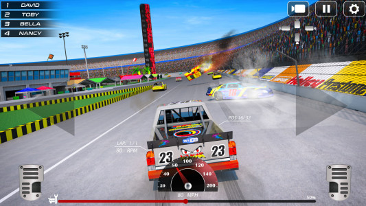اسکرین شات بازی Super Stock Car Racing Game 3D 2