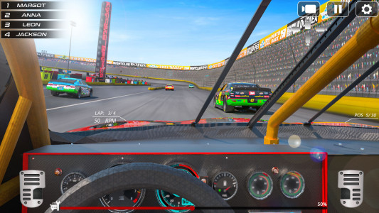 اسکرین شات 4 بازی Super Stock Car Racing Game 3D