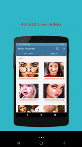 اسکرین شات برنامه Video Recorder for imo 3