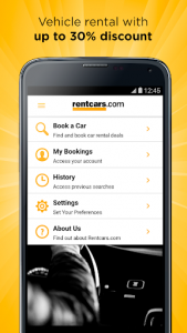 اسکرین شات برنامه Rentcars.com: Car rental 1