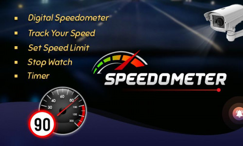 اسکرین شات برنامه GPS Speedometer - Speed Camera 7