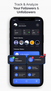 اسکرین شات برنامه Reports Followers Unfollowers 1