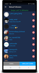 اسکرین شات 3 برنامه Reports+ followers Analytic