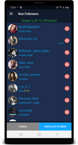 اسکرین شات 2 برنامه Reports+ followers Analytic
