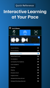 اسکرین شات 6 برنامه Auscultation | Heart Sounds