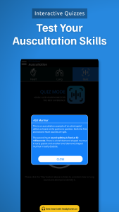 اسکرین شات 4 برنامه Auscultation | Heart Sounds
