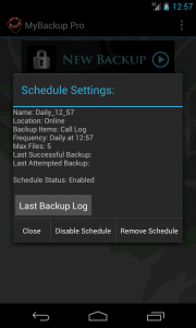 اسکرین شات 8 برنامه My Backup