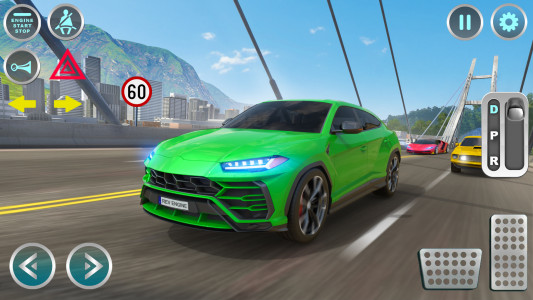 اسکرین شات بازی Real Driving School: Car Games 4