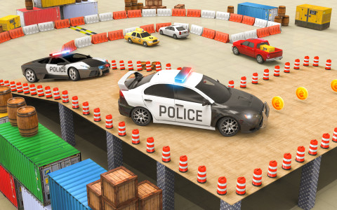 اسکرین شات 1 بازی Police Car Parking School Game