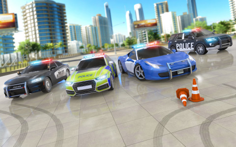 اسکرین شات 5 بازی Police Car Parking School Game