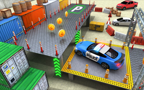 اسکرین شات 2 بازی Police Car Parking School Game