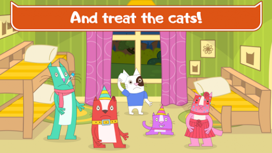 اسکرین شات بازی Cats Pets Animal Doctor Games for Kids! Pet doctor 6