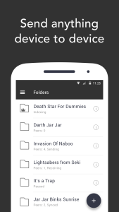اسکرین شات 1 برنامه Resilio Sync
