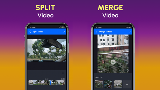 اسکرین شات 7 برنامه Resize Video, Compress & Crop