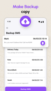 اسکرین شات 4 برنامه Recover Deleted Messages