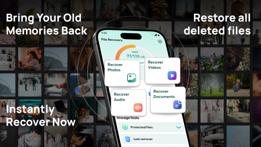 اسکرین شات 1 برنامه ReCove: Photo - File Recovery