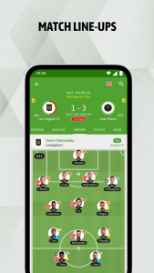 اسکرین شات برنامه BeSoccer - Soccer Live Score 3