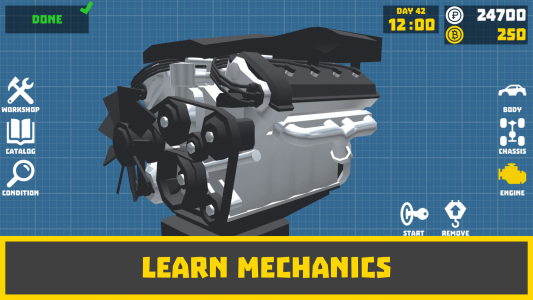 اسکرین شات بازی Retro Garage - Car Mechanic 4