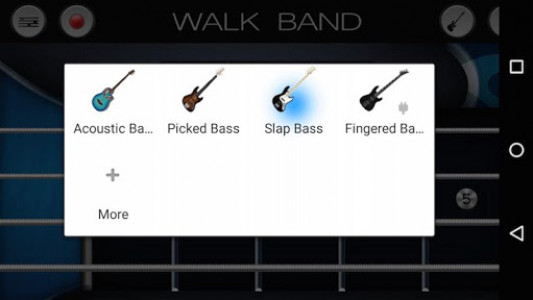 اسکرین شات برنامه Fingered Bass Effect Plug-in 2