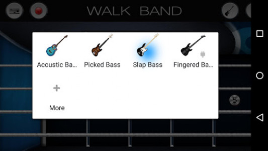 اسکرین شات برنامه Fingered Bass Effect Plug-in 5